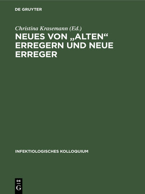 cover image of Neues von "alten" Erregern und neue Erreger